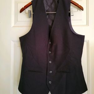 Black Dress Vest